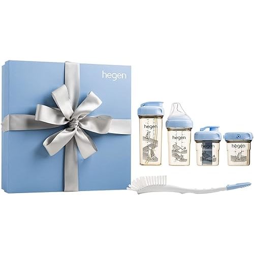 Hegen Wonder Blue PPSU Baby Bottle Collection