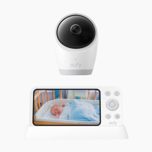 eufy Security E21 Baby Monitor with 4K Camera and Charging Base