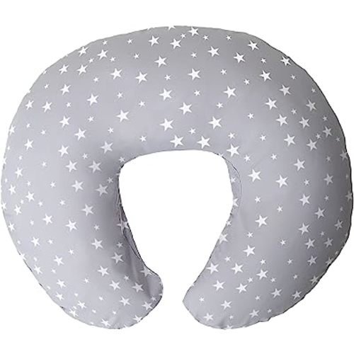 Niimo Nursing Pillow - 100% Cotton Breastfeeding Pillow Cover, Ergonomic Nursing Pillows for Breastfeeding, Machine-Washable Baby Pillow, Breastfeeding Pillows & Breastfeeding Essentials