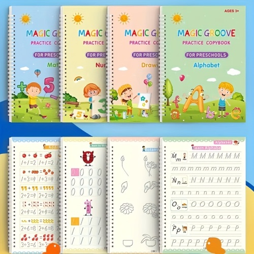 Magic Groove Practice CopyBook for preschools