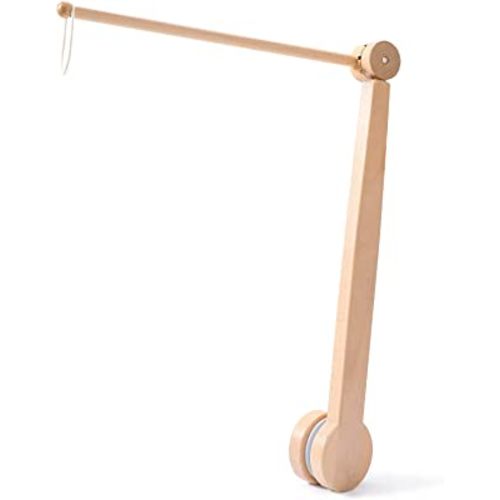 Baby Crib Mobile Arm,HBM Wooden Mobile Arm for Crib Mobile Hanger for Crib Baby Girl Nursery Decor