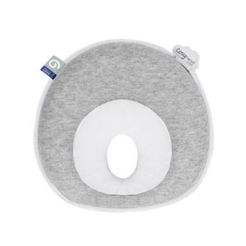 Babymoov Cosyhead - Smokey Gray: 100% Organic Cotton Baby Playmat, Abstract Textile Pattern, Lightweight Design