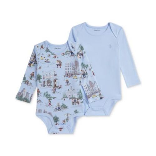 Baby Boys 2-Pk. Cotton Bodysuits - 9M