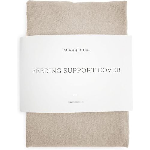Snuggle Me Organic | Feeding Support Cover v2 | Nursing, Bottle Feeding and Bonding Support | Organic Cotton | Birch - Covers fit The New v2 Feeding Pillow