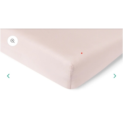 Breathable, Organic Cotton Sheets (2-pack) - Standard / Sunset Pink Solid