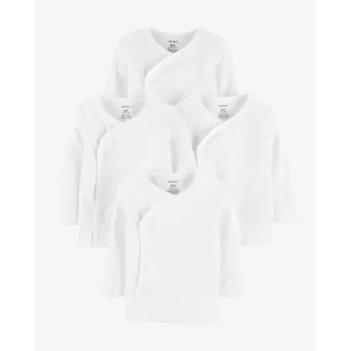 Baby 4-Pack Side-Snap Tees - Carter's | Carter's
