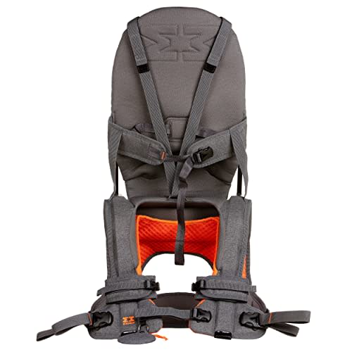 MiniMeis G4, Grey - Lightweight Child Shoulder Carrier - For Kids 6 Months to 4 Years Old