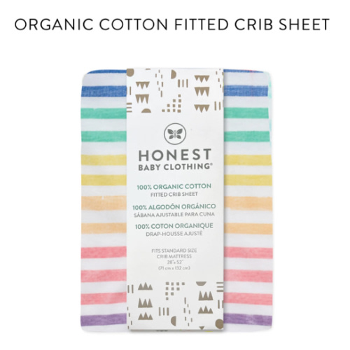 Organic Cotton Fitted Crib Sheet | Honest Baby Clothing