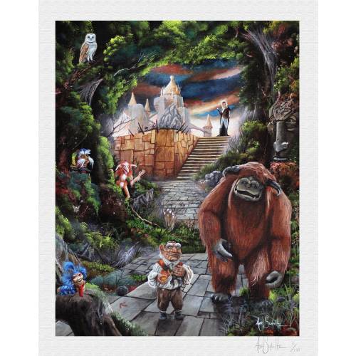 Labyrinth premium art print 11x14