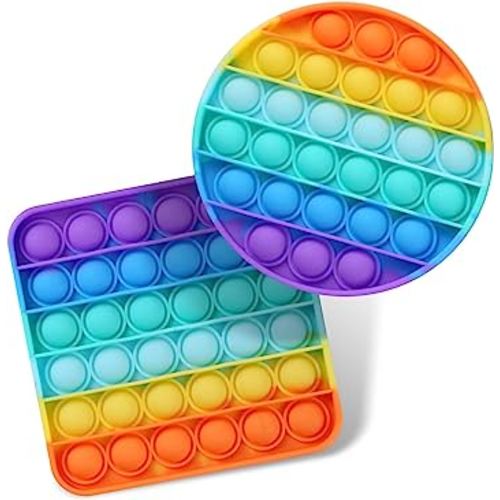 2 Packs Pop Fidget Sensory Toys, Car Toys (Set of 2)