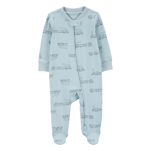 Baby Train 2-Way Zip Sleep & Play Pajamas - Carter's | Carter's
