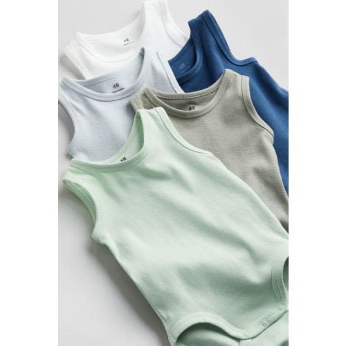 5-pack Cotton Bodysuits