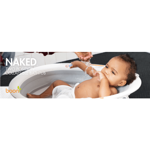 Boon Naked 2-position Collapsible Baby Bathtub For Infants And Toddlers -  Gray : Target