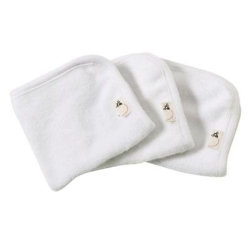 Burt's Bees Baby® 3-Pack Organic Cotton Washcloths in Cloud - CLOUD - 8.5" X 8.5"