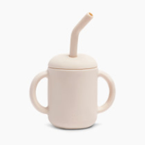 AEIOU Sippy Cup with Straw - Oat Milk