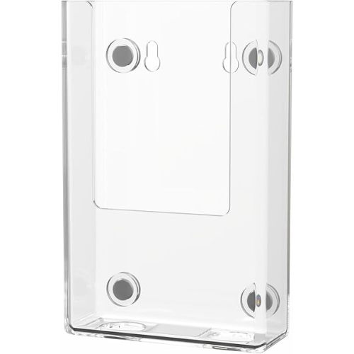 Marketing Holders Magnetic Trifold Holder Holds 4 Inch Wide Printed Materials Attaches to Metal Surfaces Lockers Filing Cabinets Organizes Maps and Menus Rack Good for Advertising Graphics