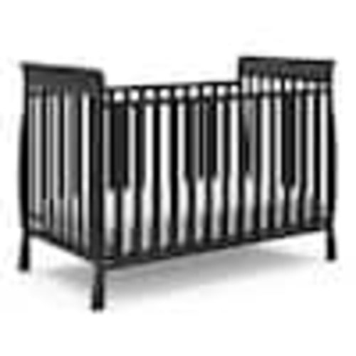 Storkcraft Maxwell Black 3-in-1 Convertible Crib 04601-11B