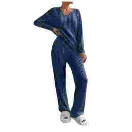 Lounge Sets For Women 2 Piece Postpartum Pajama Set Cozy Sweatsuit Sets,S-2XL