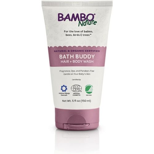 Bambo Nature Bath Buddy Hair & Body Wash, 5 fl oz Tube, 1 Count