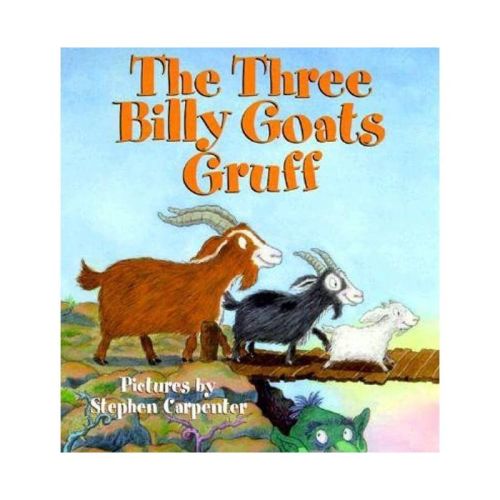 The Three Billy Goats Gruff - by Public Domain (Hardcover)