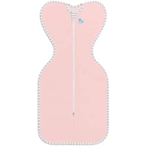Love To Dream Swaddle UP 1.0 TOG, Dusty Pink, Small, 8-13 lbs., Dramatically Better Sleep, Allow Baby to Sleep in Their Preferred arms up Position for self-Soothing, snug fit Calms Startle Reflex