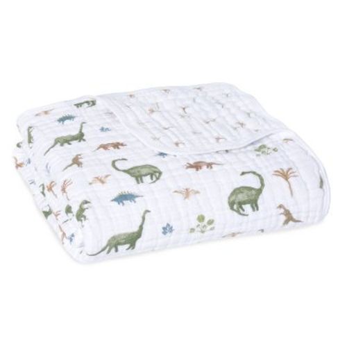 Aden + Anais Essentials Muslin Blanket - Dino Jungle