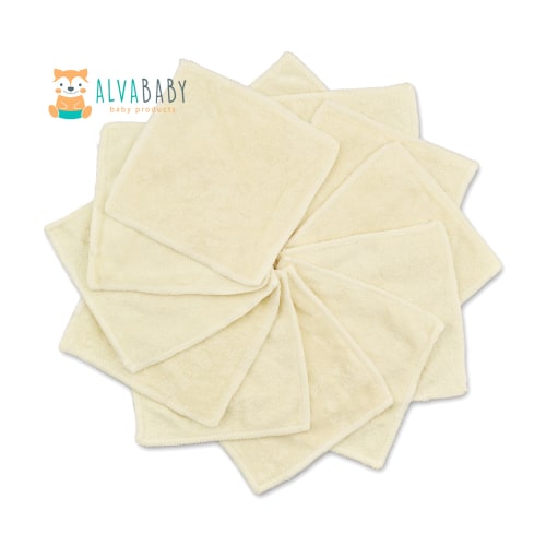 (Multi-packs) Baby Wipes Bamboo Wipes Small Cloth Wipes 4.72''x4.72''