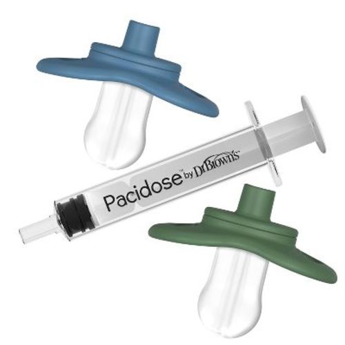 Dr. Brown's Pacidose Liquid Medicine Dispenser for Babies with 2 Pacifier Bulbs - 0-6M & 6-18M