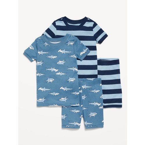 Snug-Fit Graphic Pajama 4-Piece Set for Toddler & Baby | Old Navy
