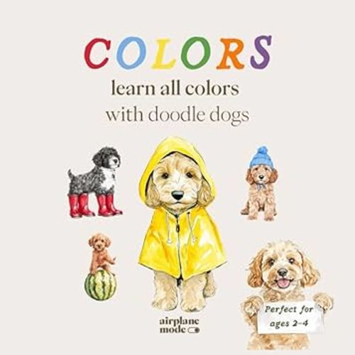 COLORS: learn all colors with doodle dogs