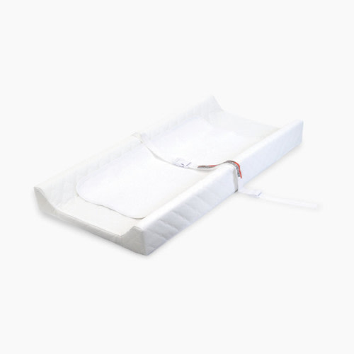 Summer Contoured Changing Pad with Liner - White