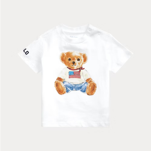 Polo Bear Cotton Jersey Tee | Ralph Lauren