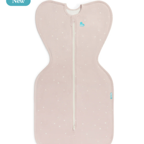 Swaddle Up™ 1.0 TOG Cotton Powder Pink Twinkle