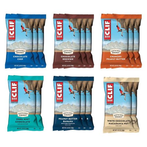 Clif Bar Energy Snack Bar Variety Pack - 38.4oz/16ct