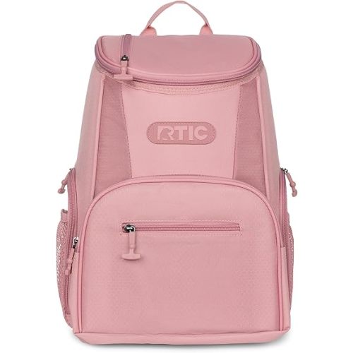 RTIC 15 Can Lightweight Backpack Cooler Soft Insulated Portable Bag for Lunch, Beach, Drink, Beverage, Travel, Camping, Picnic, Car, Hiking,