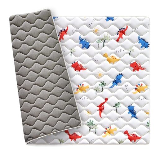 Premium Foam Baby Play Mat 50" X 50", Thick One-Piece Crawling Mat, Odorless Baby Mat Floor Mat, Non-Slip Cushioned Baby Playmat for Infants,Babies,Toddlers. Machine Washable for Easy Care.