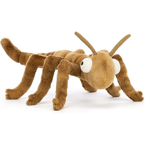 Jellycat Stanley Stick Insect Stuffed Animal, 10.5 inches - Insect & Bug Plush Toy - Classic Children's Gift