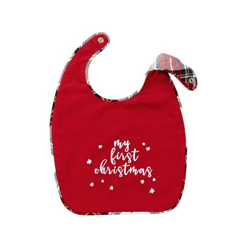 My First Christmas Bib