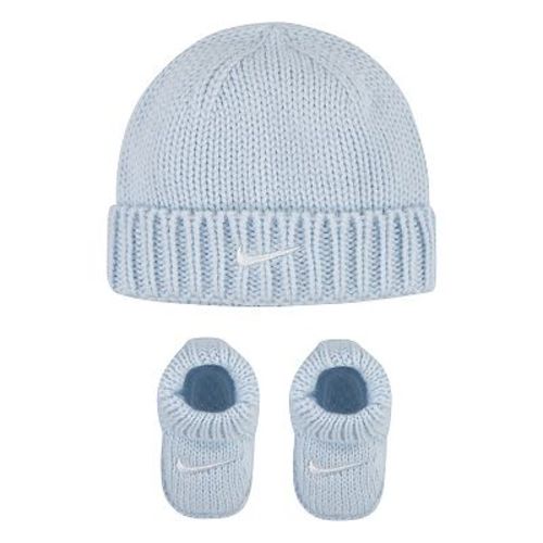 Newborn Baby Nike Knit Hat and Booties 2-Piece Set