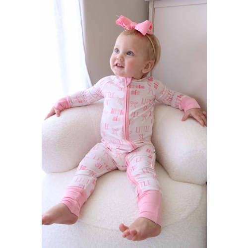 Convertible Zip Romper | Little Sis