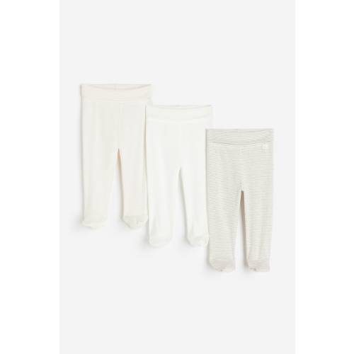 3-PACK FOLDOVER-WAIST LEGGINGS