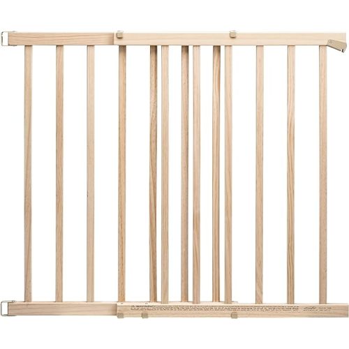 Evenflo, Top of Stairs, Extra Tall Gate, Tan Wood
