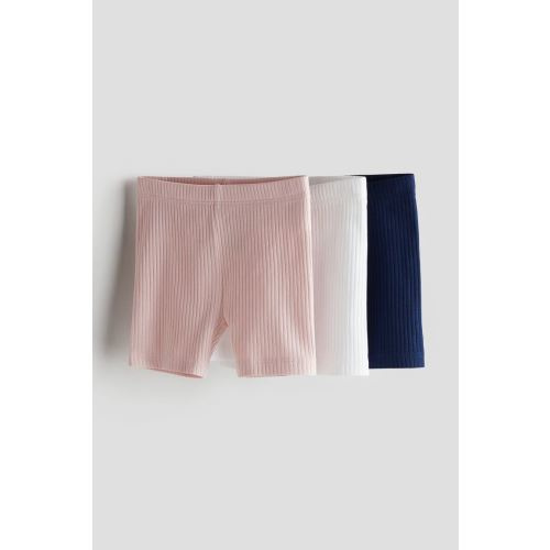 3-pack Ribbed Bike Shorts