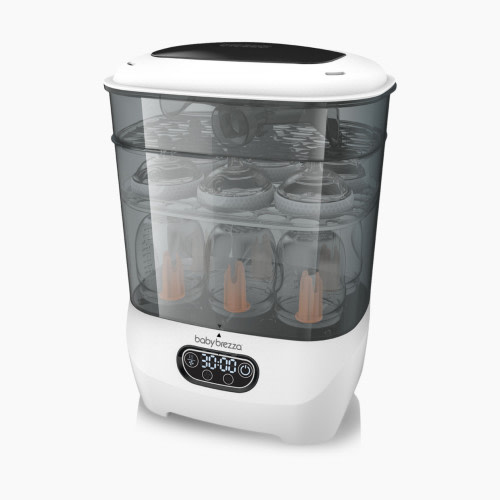 Baby Brezza One Step Baby Bottle Sterilizer Dryer Advanced - White | Babylist Shop