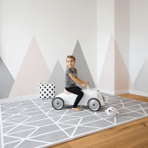 Toddlekind Premium Foam Playmats Nordic Collection - Pebble, 4x6