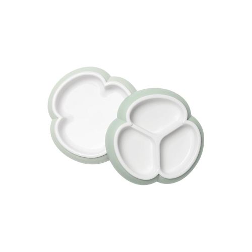 BabyBjörn Baby Plate Set, 2 Pack, Powder Green
