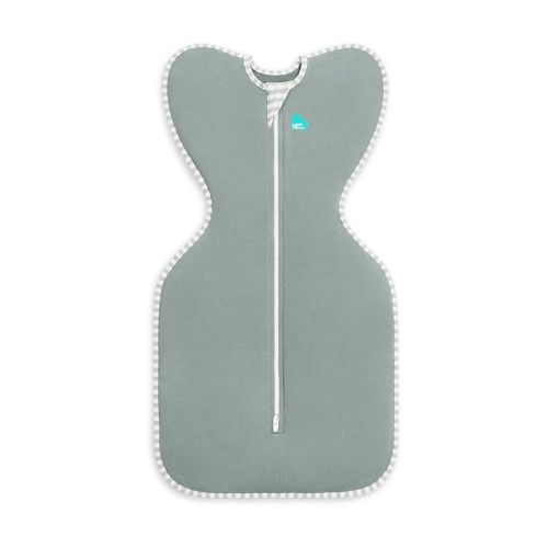 Love to Dream Swaddle UP, Baby Sleep Sack, Self-Soothing Swaddles for Newborns, Improves Sleep, Snug Fit Helps Calm Startle Reflex, New Born Essentials for Baby, 1.0 TOG, 5-8.5 lbs, Deep Olive