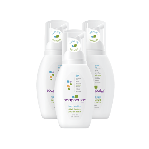 Soapopular® Alcohol-Free Foaming Hand Sanitizer - 250mL (8.45o.z)