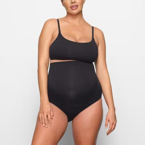 MATERNITY NURSING SCOOP BRALETTE | ONYX