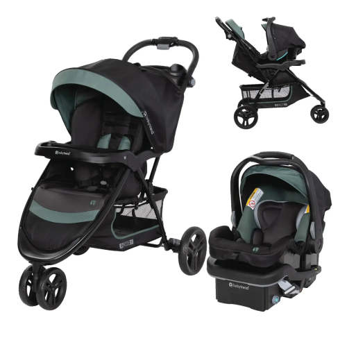 Baby Trend EZ Ride SE Stroller Travel System with Secure-Lift Infant Car Seat